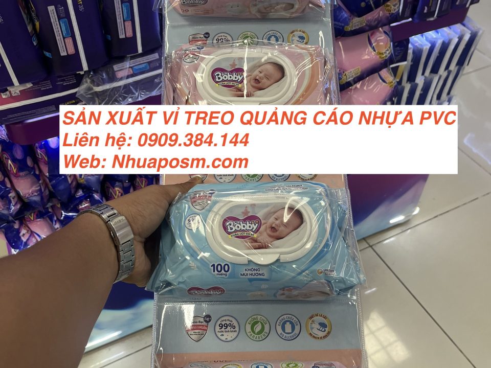 Nhận gia công vỉ nhựa posm quảng cáo