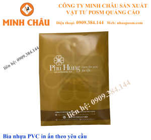 Bìa nhựa đựng hồ sơ theo yêu cầu