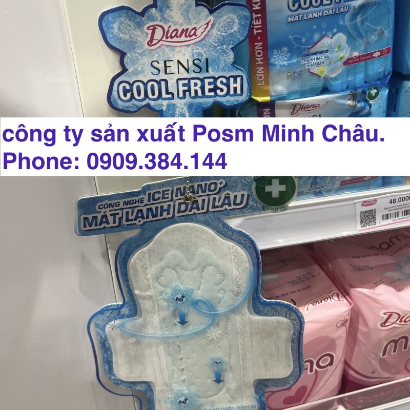 Posm nhựa trong suốt theo yêu cầu