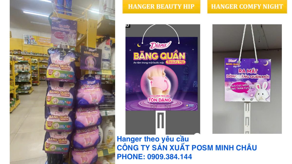 Xưởng sản xuất Hanger quảng cáo