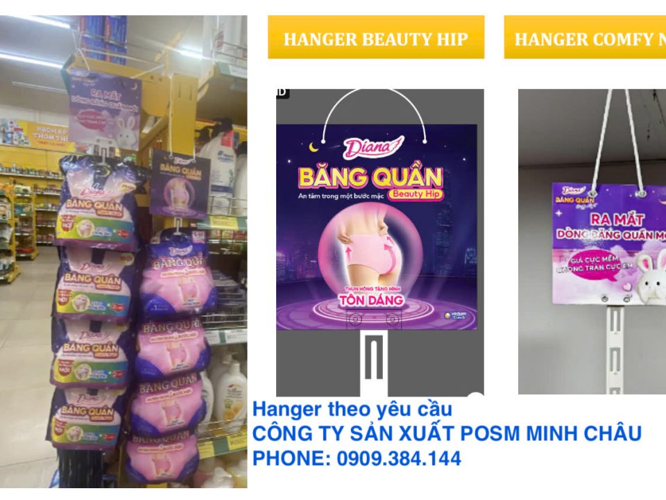 Xưởng sản xuất Hanger quảng cáo