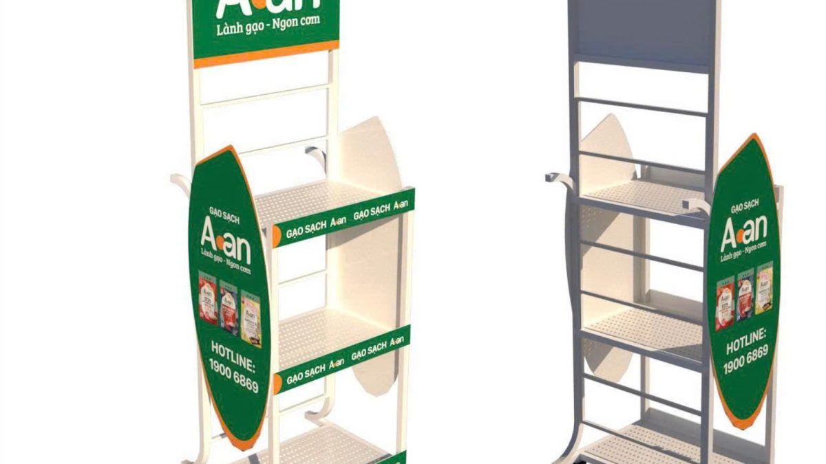 Xưởng sản xuất kệ trưng bày sản phẩm POSM
