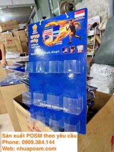 Xưởng gia công vỉ nhựa treo quảng cáo